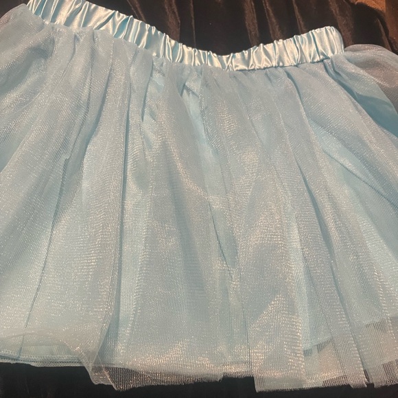 NWT imagin8 One Size Blue Tutu Girls Size Waist 28” Unstretched. Length 13.5 - Picture 6 of 8